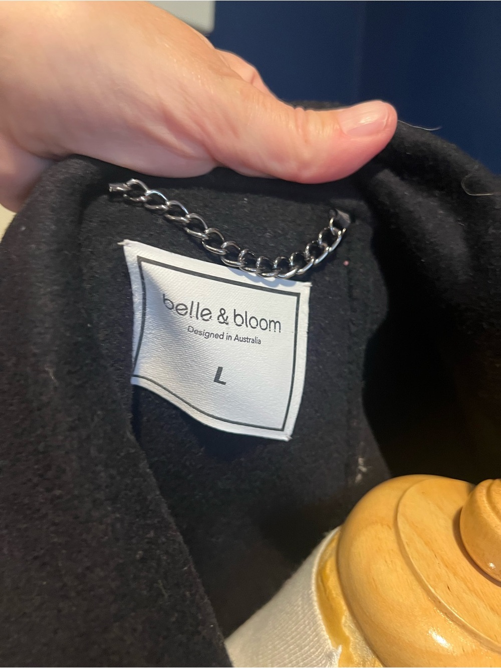 Elegant Navy Trench Coat
Belle and Bloom Ex Boyfriend jacket - Picture 11 of 11